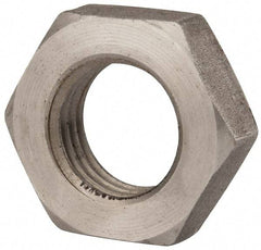 Value Collection - M36x4.00 Steel Right Hand Hex Jam Nut - 55mm Across Flats, 18mm High, Uncoated - Makers Industrial Supply