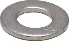 Value Collection - #6 Screw, Grade 316 Stainless Steel Standard Flat Washer - 9/64" ID x 3/8" OD, 0.031" Thick, Plain Finish - Makers Industrial Supply