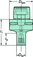 C4 A391EH10040 Capto® Toolholder - Makers Industrial Supply