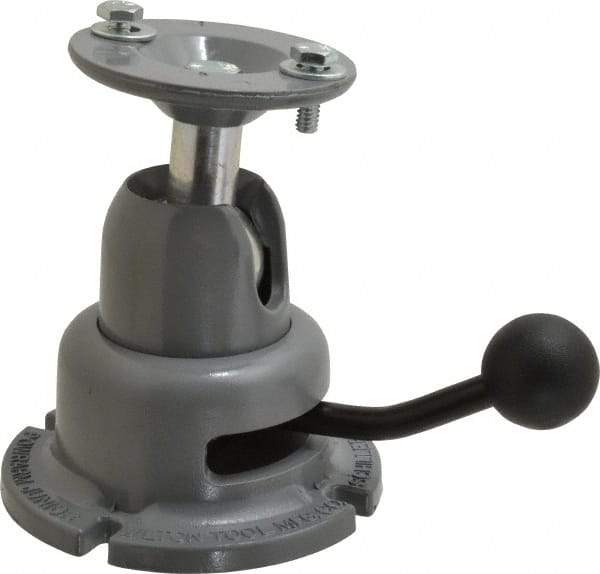 Wilton - 30 Lb Load Capacity, 4-1/4" Base Width/Diam, Work Positioner - 5" Max Height, Model Number 343 - Makers Industrial Supply