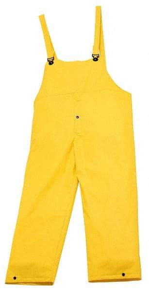 Helly Hansen - Size XL, Yellow, Rain Bib Overall - 1 Pocket, Open Ankle - Makers Industrial Supply