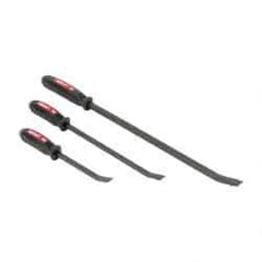 Mayhew - 3 Piece Screwdriver Pry Bar Set - 1/2" Head Width, Includes 12, 17 & 25" Lengths - Makers Industrial Supply