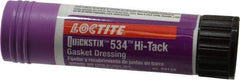 Loctite - 19 g Stick Purple Polyurethane Gasket Sealant - 300.2°F Max Operating Temp, 24 hr Full Cure Time, Series 534 - Makers Industrial Supply