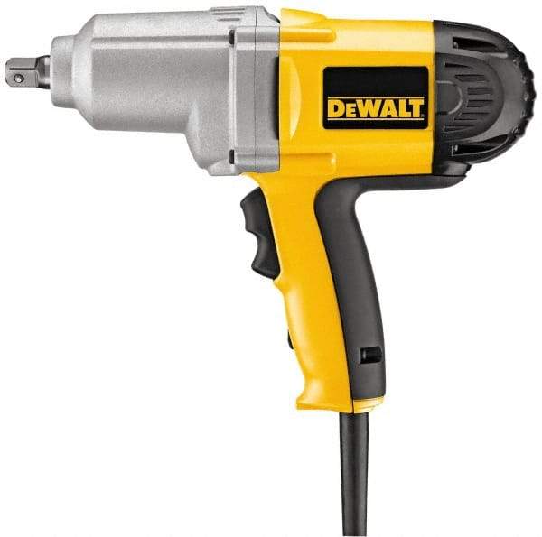 DeWALT - 1/2 Inch Drive, 345 Ft./Lbs. Torque, Pistol Grip Handle, 2,100 RPM, Impact Wrench - 7.5 Amps, 110 Volts - Makers Industrial Supply