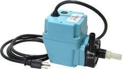 Little Giant Pumps - 1/40 HP, 5.1 psi, Nylon Miniature Submersible Pump - 1/2 Inch Inlet, 1/4 Inch Outlet, 6 Ft. Long Power Cord, 1.7 Amp - Makers Industrial Supply