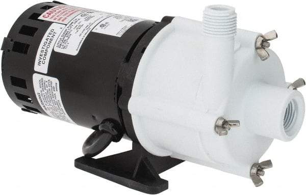 Little Giant Pumps - 1/30 HP, 14.6 Shut Off Feet, Magnetic Drive Pump - 3100 RPM, 1 Phase, 60 Hz - Makers Industrial Supply