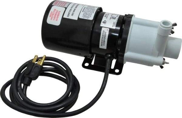 Little Giant Pumps - 1/12 HP, 21.9 Shut Off Feet, Magnetic Drive Pump - 1 Phase, 60 Hz - Makers Industrial Supply