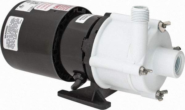 Little Giant Pumps - 1/12 HP, 23.7 Shut Off Feet, Magnetic Drive Pump - 3250 RPM, 1 Phase, 60 Hz - Makers Industrial Supply