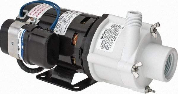 Little Giant Pumps - 1/10 HP, 24.3 Shut Off Feet, Magnetic Drive Pump - 1 Phase, 60 Hz - Makers Industrial Supply