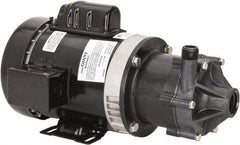 Little Giant Pumps - 1/3 HP, 18.2 Working PSI, 40-1/2 Shut Off Feet, Magnetic Drive Pump - 3450 RPM, 1 Phase, 60 Hz, 5 Amps - Makers Industrial Supply