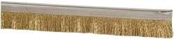 PRO-SOURCE - 5/16" Back Strip Brush Width, Stainless Steel Back Strip Brush - 1" Bristle Length, Stainless Steel, 36" OAL - Makers Industrial Supply