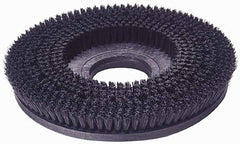 Made in USA - 20" Diam Floor Brush - 18" Machine, Polypropylene - Makers Industrial Supply