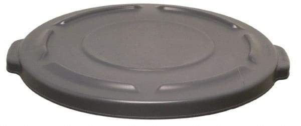 Rubbermaid - Round Lid for Use with 20 Gal Round Trash Cans - Gray, Plastic, For 2620 Brute Trash Cans - Makers Industrial Supply