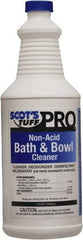 Scot's Tuff - 32 oz Bottle Liquid Toilet Bowl Cleaner - Citrus Scent, Toilet Bowl - Makers Industrial Supply