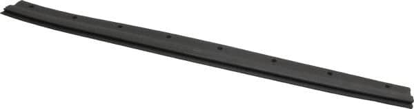 Haviland - 24 Inch Wide Blade, Curved, Straight Frame Squeegee Refill - Rubber Blade, 2 Inch High Blade, Double Edge, Gray - Makers Industrial Supply