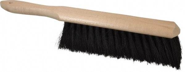 PRO-SOURCE - Tampico Counter Duster - 2-1/2" Bristle Length, 9" Long Head, Hardwood Handle, Black - Makers Industrial Supply