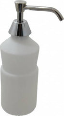 Value Collection - 34 oz Liquid Soap Dispenser Hardware - Plastic, Hanging, Chrome - Makers Industrial Supply