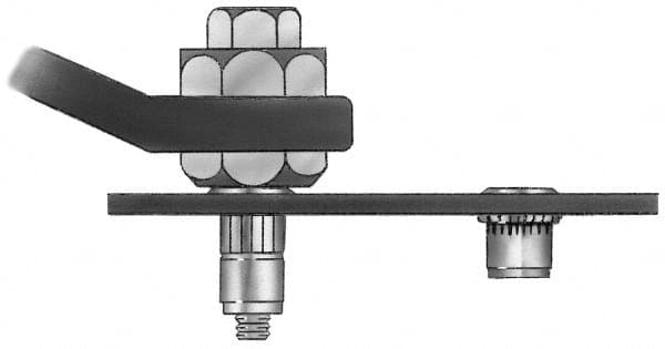 AVK - M4x0.70 Manual Threaded Insert Tool - For Use with A-K, A-L, A-H & A-O - Makers Industrial Supply