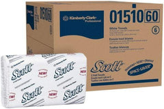 Scott - 1 Ply White C-Fold Paper Towels - 10-1/8" Wide - Makers Industrial Supply