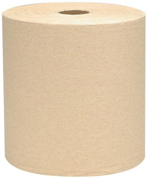 Scott - Hard Roll of 1 Ply Natural Paper Towels - 8" Wide, 800' Roll Length - Makers Industrial Supply