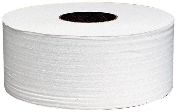 Scott - 1,000' Roll Length x 3.55" Sheet Width, Jumbo Roll Toilet Tissue - 2 Ply, White, Recycled Fiber - Makers Industrial Supply