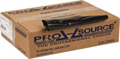 PRO-SOURCE - 1.25 mil Thick, Heavy-Duty Trash Bags - 40" Wide x 46" High, Black - Makers Industrial Supply