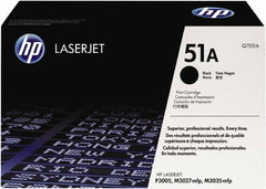 Hewlett-Packard - Black Toner Cartridge - Use with HP LaserJet M3027 mfp, M3035 mfp, P3005 - Makers Industrial Supply