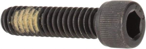 Value Collection - 3/8-16 UNC Hex Socket Drive, Socket Cap Screw - Alloy Steel, Black Oxide Finish, Fully Threaded, 1-1/4" Length Under Head - Makers Industrial Supply