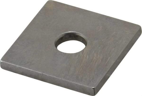 Mitutoyo - 0.106" Square Steel Gage Block - Accuracy Grade 0, Includes Certificate of Inspection - Makers Industrial Supply