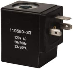 ARO/Ingersoll-Rand - 30mm 120 VAC Coil Stacking Solenoid Valve - For Use with Stacking Solenoid Valves - Makers Industrial Supply