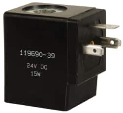 ARO/Ingersoll-Rand - 30mm 24 VDC Coil Stacking Solenoid Valve - For Use with 1/4 NPT - Makers Industrial Supply