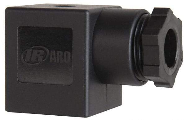 ARO/Ingersoll-Rand - 30mm Stacking Solenoid Valve Connector without Lead Wire - For Use with 1/8 NPT - Makers Industrial Supply