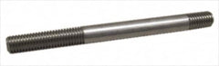 Gibraltar - 5/8-11 8" OAL Equal Double Threaded Stud - Carbon Steel, Black Oxide Finish, 2" Equal Thread Length - Makers Industrial Supply