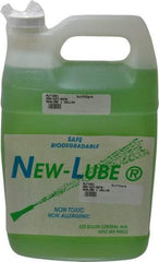 Superbee - New-Lube, 1 Gal Bottle Cutting Fluid - Water Soluble, For Cleaning - Makers Industrial Supply