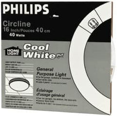 Philips - 40 Watt Fluorescent Tubular 4 Pin Lamp - 4,100°K Color Temp, 2,500 Lumens, T8, 12,000 hr Avg Life - Makers Industrial Supply