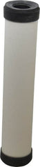 Pentair - 1-7/8" OD, 1µ, Ceramic Giardia & Cryptosporidium Reduction Cartridge Filter - 9-3/4" Long, Reduces Sediments & Cysts - Makers Industrial Supply