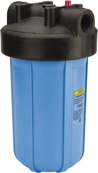 Pentair - 7-1/4 Inch Outside Diameter, 15 Inch Cartridge Length, 50 Micron Rating, Cartridge Filter Assembly - 1 Inch Pipe, Reduces Sediment - Makers Industrial Supply