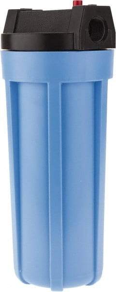 Pentair - 4-5/8 Inch Outside Diameter, 13 Inch Cartridge Length, 20 Micron Rating, Cartridge Filter Assembly - 3/4 Inch Pipe, Reduces Sediment - Makers Industrial Supply