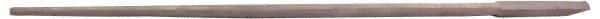 Ampco - 60" OAL Nonsparking Pry Bar - 1-1/4" Wide, Aluminum Bronze - Makers Industrial Supply