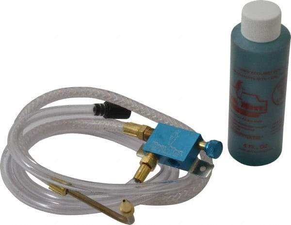 Kool Mist - 1 Outlet, Tankless Mist Coolant Unit - 2' Coolant Line Length, 4" Hose Length - Makers Industrial Supply