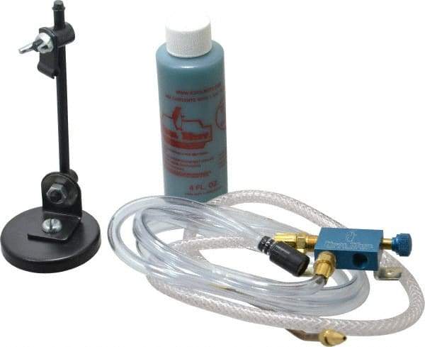 Kool Mist - 1 Outlet, Tankless Mist Coolant Unit - 2' Coolant Line Length, 4" Hose Length - Makers Industrial Supply