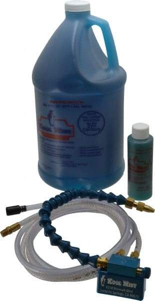 Kool Mist - Tankless Mist Coolant Unit - 4' Coolant Line Length, 12" Hose Length - Makers Industrial Supply