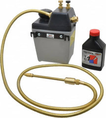 Trico - 1 Outlet, 0.25 Gal Tank Capacity, High Density Polyethylene Tank Mist Coolant System - 5' Coolant Line Length, 6" Hose Length - Makers Industrial Supply