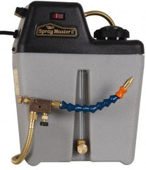 Trico - 1 Outlet, 1 Gallon Tank Capacity, High Density Polyethylene Tank Mist Coolant System - 10" Tank/Unit Length x 5-1/4" Tank/Unit Width x 12-1/4" Tank/Unit Height, 50 to 100 psi, 5' Coolant Line Length, 7" Hose Length - Makers Industrial Supply