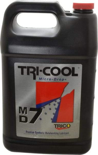 Trico - Micro-Drop MD-7, 1 Gal Bottle Cutting Fluid - Synthetic, For Machining - Makers Industrial Supply