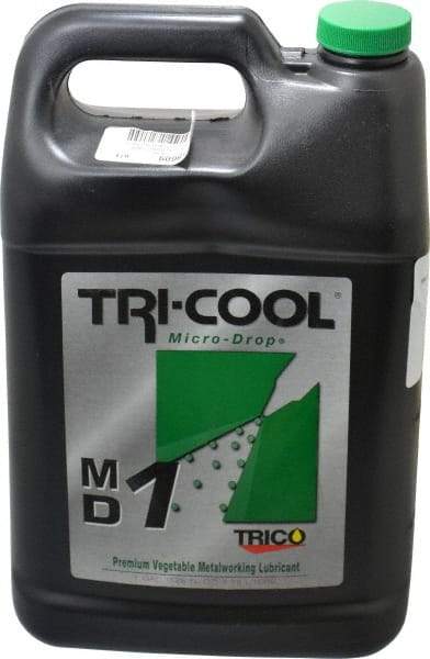 Trico - Micro-Drop MD-1, 1 Gal Bottle Cutting Fluid - Straight Oil, For Machining - Makers Industrial Supply