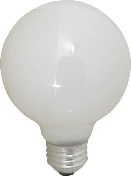 Philips - 25 Watt Incandescent Decorative Medium Screw Lamp - 2,700°K Color Temp, 210 Lumens, 120 Volts, Dimmable, G25, 2,000 hr Avg Life - Makers Industrial Supply