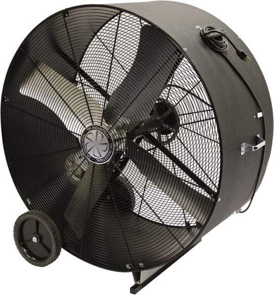 TPI - 48" Blade, Belt Drive, 14,400 CFM, Floor Style Blower Fan - 15 Amps, 120 Volts, 1 Speed, Single Phase - Makers Industrial Supply