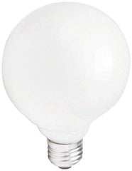 Philips - 400 Watt Incandescent Decorative Medium Screw Lamp - 2,700°K Color Temp, 6,645 Lumens, 120, 130 Volts, Dimmable, G30, 800 hr Avg Life - Makers Industrial Supply