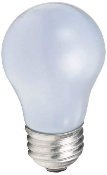 Philips - 15 Watt Incandescent Residential/Office Medium Screw Lamp - 2,700°K Color Temp, 110 Lumens, 120, 130 Volts, Dimmable, A15, 2,500 hr Avg Life - Makers Industrial Supply